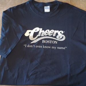 Cheers Boston dark blue tshirt